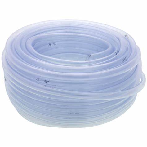 Clear Vinyl Tube 3/8-inch 100ft Roll