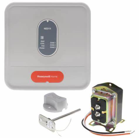Honeywell Home TrueZONE HZ311K Kit – Complete 3-Zone Control Solution with HZ311 Panel, DATS, and Transformer